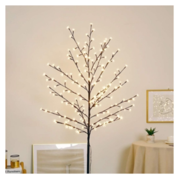 Árbol Navideño Artificial con Luces LED