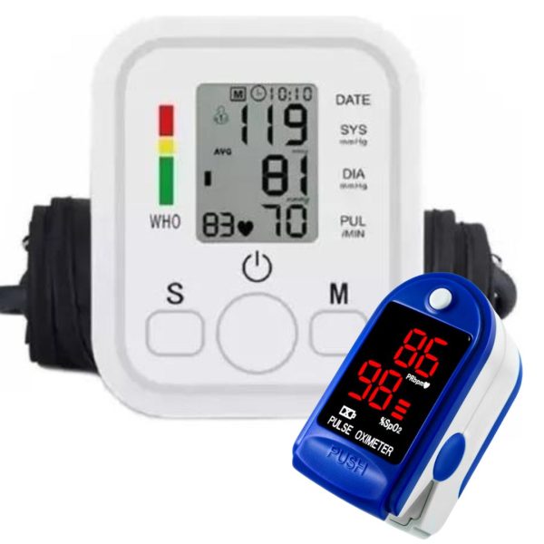 Oxímetro + Toma Presión Digital