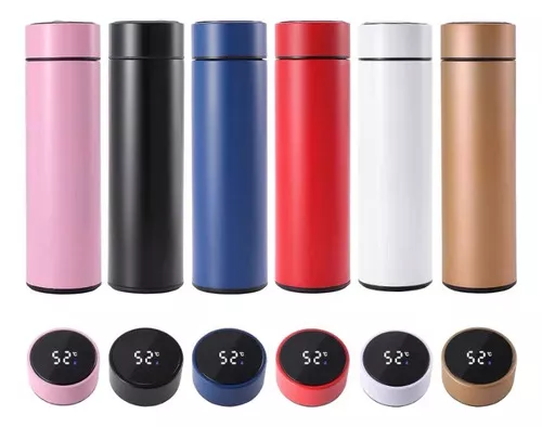 Pack 2 Termos Digitales Inteligentes con Pantalla LED