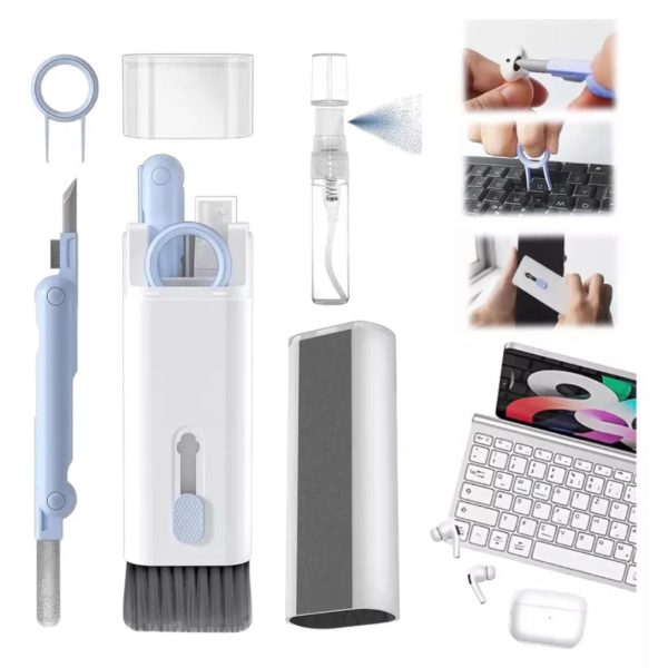 Kit de Limpieza 7 en 1 para Teclado, Celular y Electrónicos